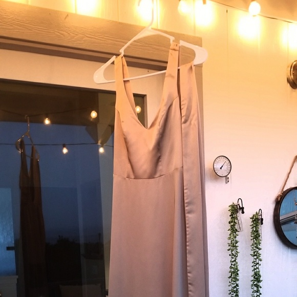 Mumu Formal Satin Dress - Picture 3 of 4